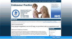 Desktop Screenshot of endeavourpractice.co.uk